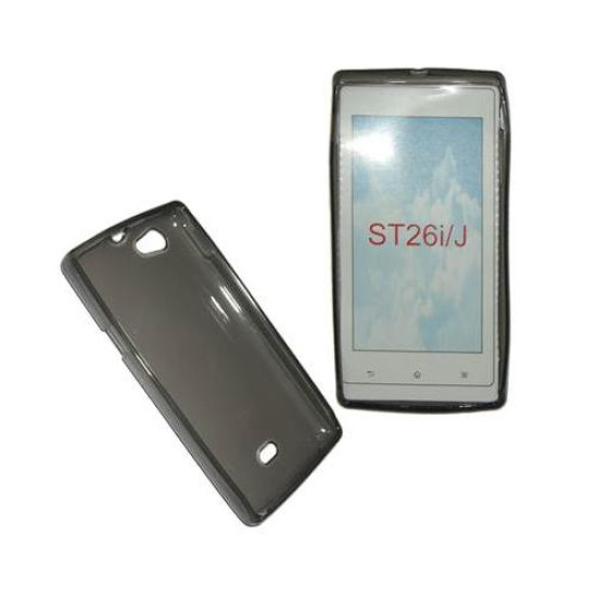 Θήκη OEM για Sony Xperia J ST26i Back cover TPU Grey