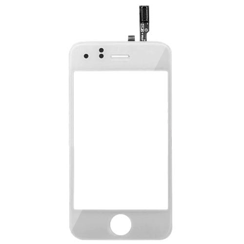 Τζαμάκι αφής για Apple iPhone 3GS white bulk