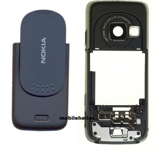 Μεσαίο πλαίσιο & Καπάκι Μπαταρίας Nokia N73 Black Original Μεσαίο πλαίσιο & Καπάκι Μπαταρίας Nokia N73 Black Original