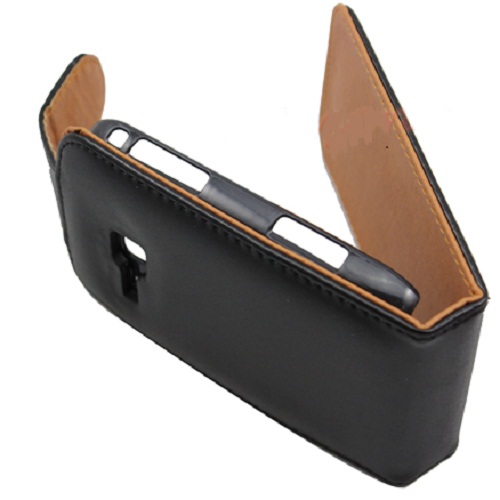 Θήκη OEM για Samsung S6500 Galaxy Mini 2 Flip Cover Black