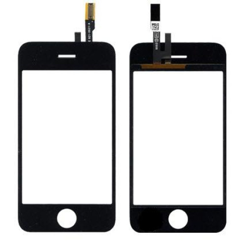 Τζαμάκι αφής για Apple iPhone 3G black bulk