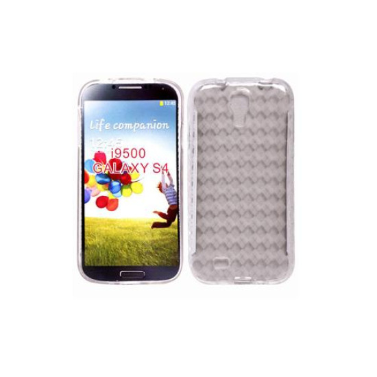 Θήκη OEM για Samsung Galaxy S4 i9505 Back cover TPU Diamond White