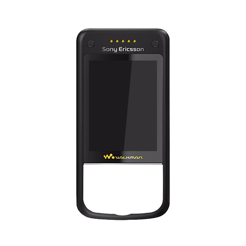 Μπροστινό Κάλυμμα Sοny Ericsson W760 Front Cover Original Black Bulk