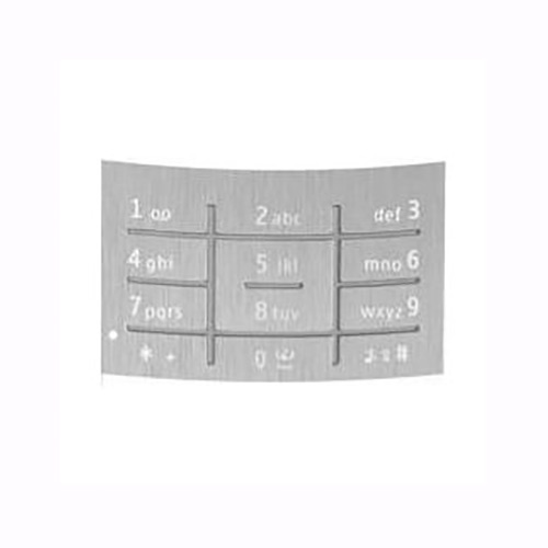 Πληκτρολόγιο Nokia X3-00 Αλφαριθμητικό Silver original