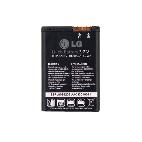 Μπαταρια LG LGIP-520NV 1000mAh original BULK