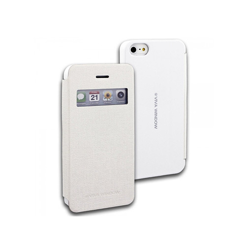 Θήκη Mercury Viva Window για Apple iPhone 6, 6S Flip cover White