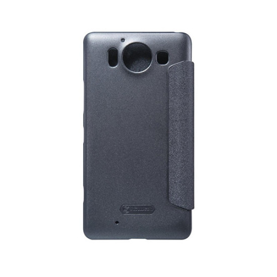 Θήκη Nillkin Sparkle Folio για Microsoft Lumia 950 Flip cover Black