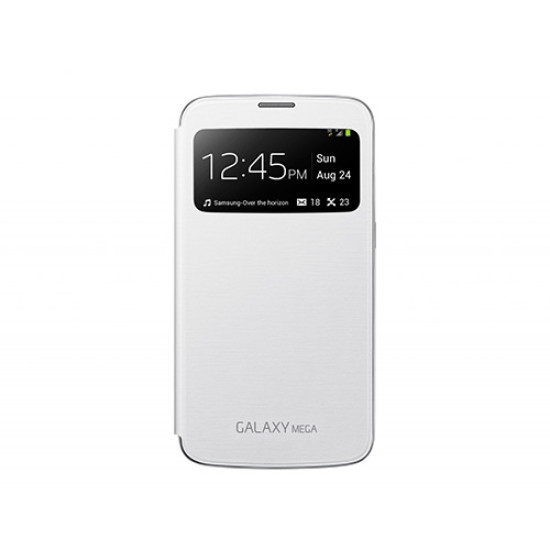 Θήκη Samsung EF-CI920BWE για i9205 Galaxy Mega 6.3 Flip Cover S-View White original Θήκη Samsung EF-CI920BWE για i9205 Galaxy Mega 6.3 Flip Cover S-View White original