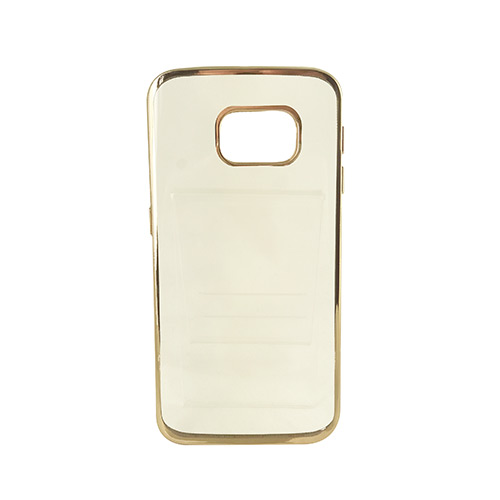 Θήκη Kisswill TPU για Samsung G925 Galaxy S6 Edge Back cover Transparent Gold Θήκη Kisswill TPU για Samsung G925 Galaxy S6 Edge Back cover Transparent Gold