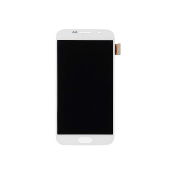 Original Οθόνη Samsung G920 Galaxy S6 White & Μηχανισμός αφής GH97-17260B