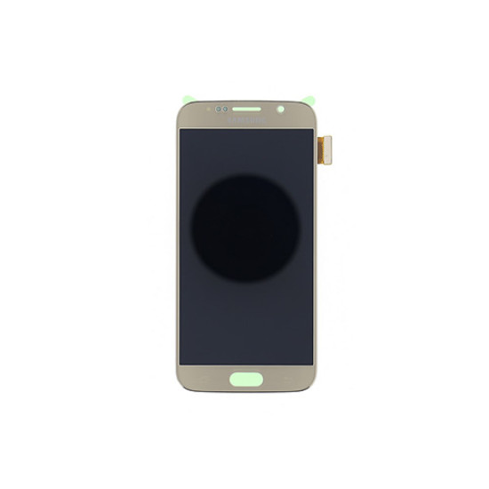 Original Οθόνη Samsung G920 Galaxy S6 Gold & Μηχανισμός αφής GH97-17260C
