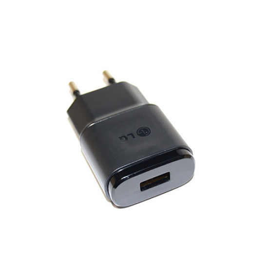 Φορτιστής ταξιδίου Αντάπτορας LG MCS-02ER USB 850mAh Black Original Bulk