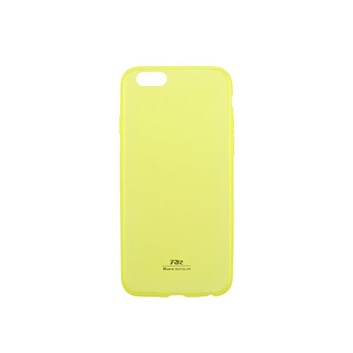 Θήκη Roar TPU 0.3mm για Apple iPhone 6, 6S Back Cover Yellow
