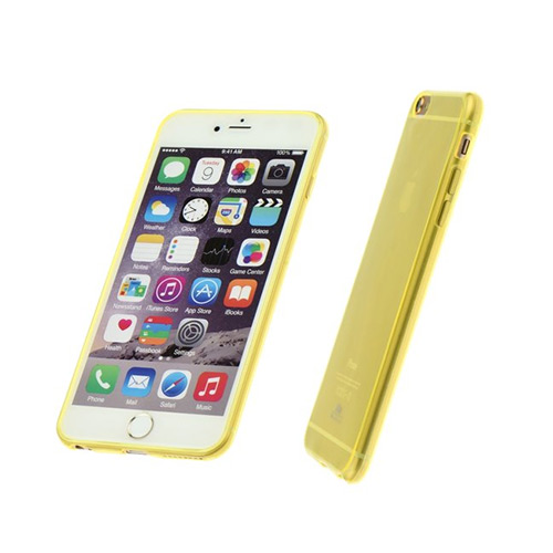 Θήκη Roar TPU 0.3mm για Apple iPhone 6 Plus, 6S Plus Back Cover Yellow