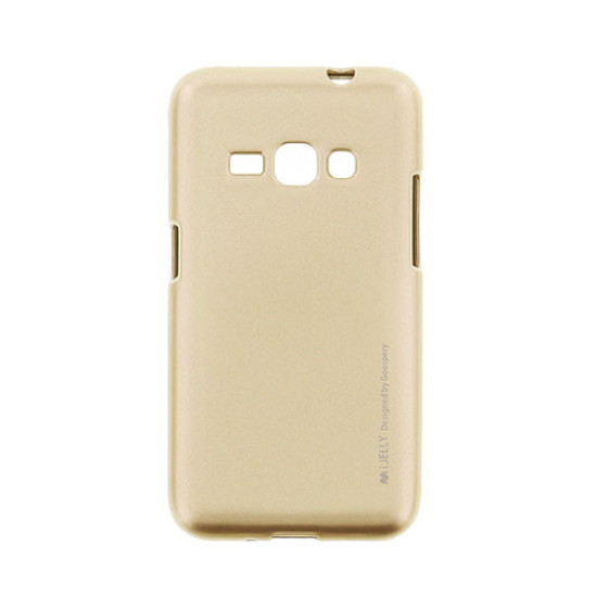 Θήκη Mercury i-Jelly για Samsung J120 Galaxy J1 (2016) Back cover TPU Metal Gold Θήκη Mercury i-Jelly για Samsung J120 Galaxy J1 (2016) Back cover TPU Metal Gold