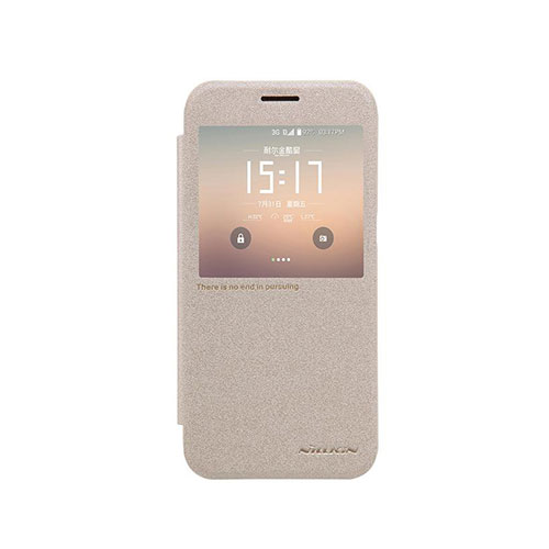 Θήκη Nillkin Sparkle S-View για Samsung G930 Galaxy S7 Flip Cover Gold