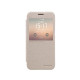 Θήκη Nillkin Sparkle S-View για Samsung G930 Galaxy S7 Flip Cover Gold