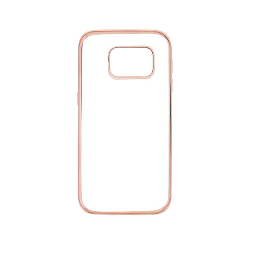 Θήκη Kisswill TPU για Samsung G930 Galaxy S7 Back cover Transparent Rose Gold