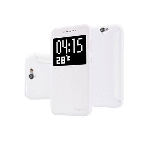 Θήκη Nillkin Sparkle S-View για HTC ONE A9 Flip Cover White Θήκη Nillkin Sparkle S-View για HTC ONE A9 Flip Cover White