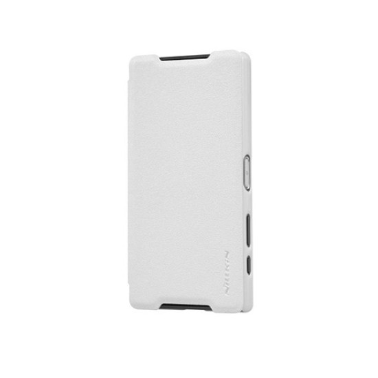 Θήκη Nillkin Sparkle Folio για Sony E5823 Xperia Z5 Compact Flip cover White