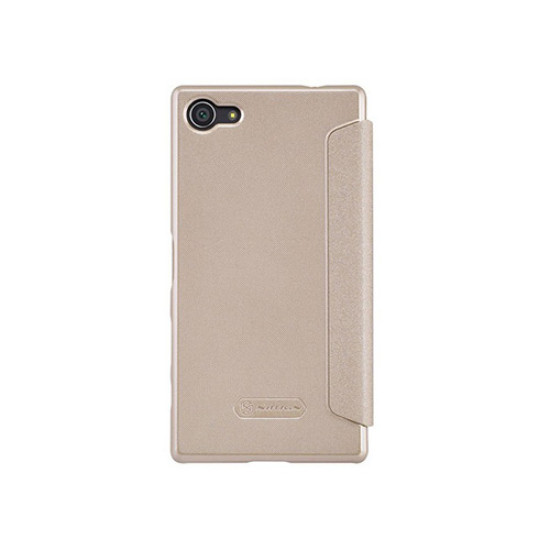 Θήκη Nillkin Sparkle Folio για Sony E5823 Xperia Z5 Compact Flip cover Gold