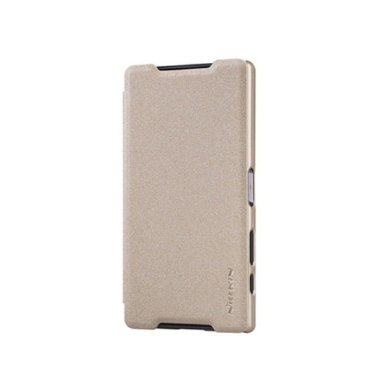 Θήκη Nillkin Sparkle Folio για Sony E5823 Xperia Z5 Compact Flip cover Gold