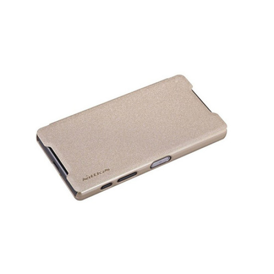 Θήκη Nillkin Sparkle Folio για Sony E5823 Xperia Z5 Compact Flip cover Gold