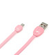 Data cable Remax Shell Series RC-040m Micro USB to USB 2.0 καλώδιο δεδομένων 1m Pink Data cable Remax Shell Series RC-040m Micro USB to USB 2.0 καλώδιο δεδομένων 1m Pink