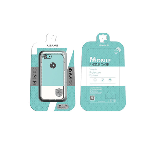 Θήκη Usams Ease Hard για Apple iPhone 7, 8 Back cover Grey