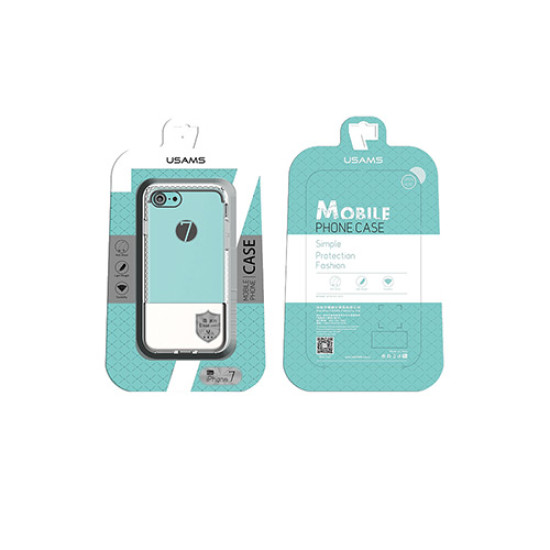 Θήκη Usams Ease Hard για Apple iPhone 7, 8 Back cover Grey