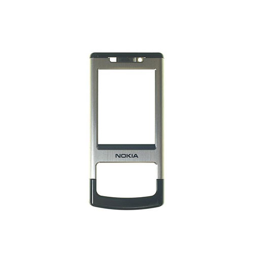 Μπροστινό Κάλυμμα με τζαμάκι Nokia 6500 Slide Silver Original