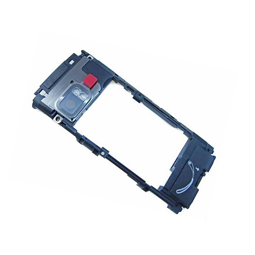 Middle Cover + Camera Lens Nokia X6 Black Original Middle Cover + Camera Lens Nokia X6 Black Original