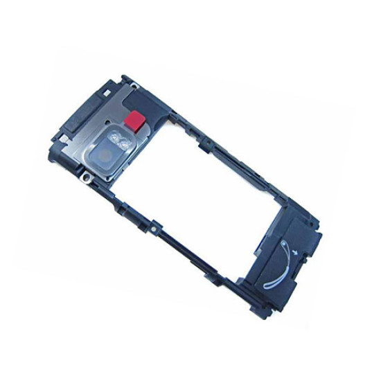 Middle Cover + Camera Lens Nokia X6 Black Original Middle Cover + Camera Lens Nokia X6 Black Original