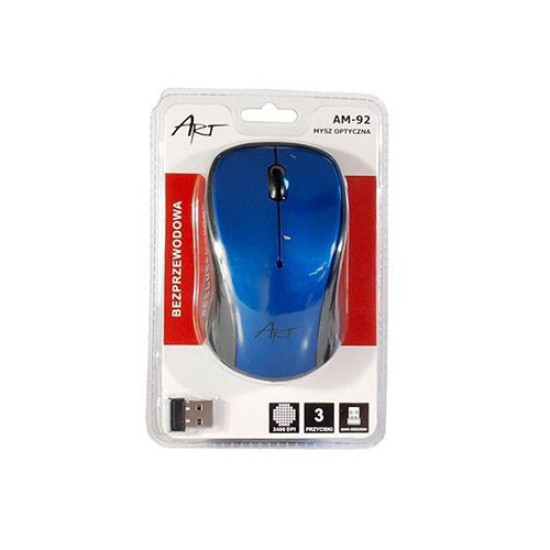 Ασύρματο ποντίκι Art AM-92D USB Blue