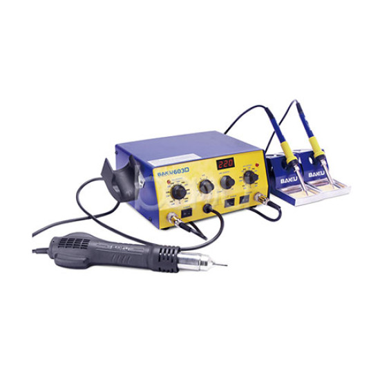 Σταθμός θερμού αέρα και Κολλητήρι Baku BK-603D 800W 220V/AC SMD Rework Station