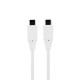 Data cable LG EAD63687001-D Type-C to Type-C 3.1 καλώδιο δεκαλώδιο δεδομένων 1m White Original Bulk Data cable LG EAD63687001-D Type-C to Type-C 3.1 καλώδιο δεκαλώδιο δεδομένων 1m White Original Bulk