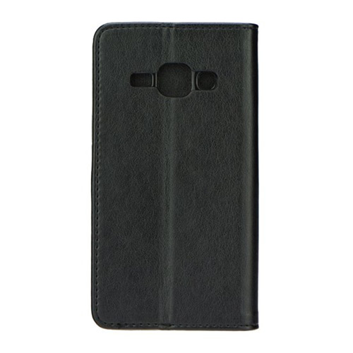 Θήκη OEM Magnet για Samsung J100 Galaxy J1 Flip Cover Synthetic Leather Black