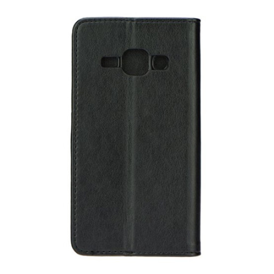 Θήκη OEM Magnet για Samsung J100 Galaxy J1 Flip Cover Synthetic Leather Black