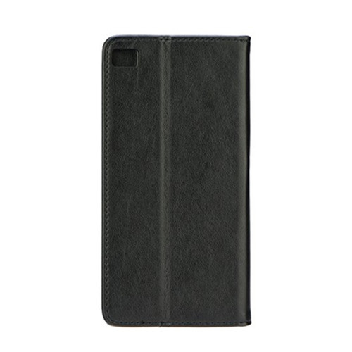 Θήκη OEM Magnet για Huawei P8 Flip Cover Synthetic Leather Black