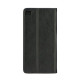 Θήκη OEM Magnet για Huawei P8 Flip Cover Synthetic Leather Black