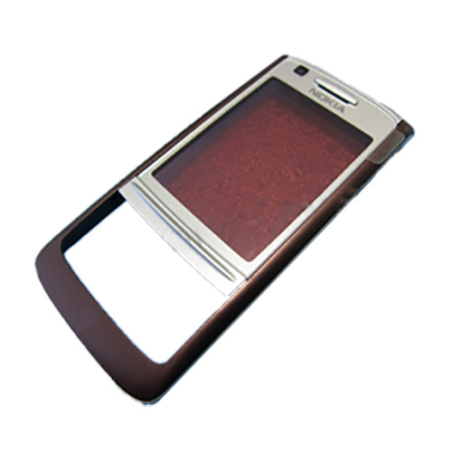 Μπροστινό Κάλυμμα με τζαμάκι Nokia 6280 Black Silver Original