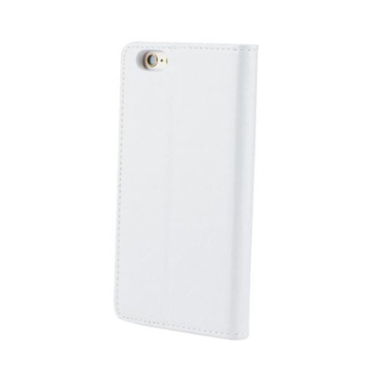 Θήκη OEM Magnet για Apple iPhone 7, 8 Flip Cover Synthetic Leather White