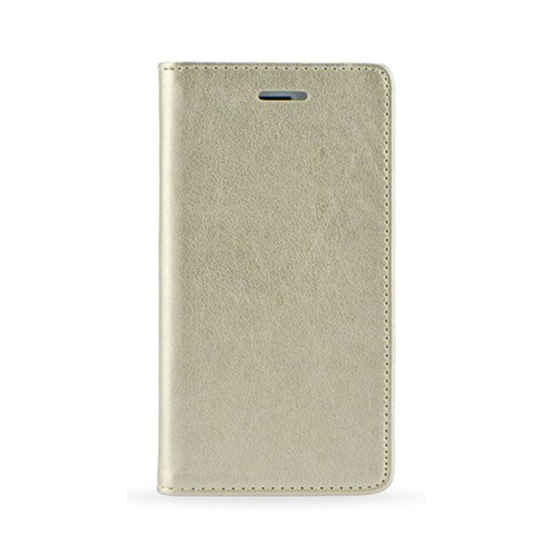 Θήκη OEM Magnet για Apple iPhone 6 Plus, 6S Plus Flip Cover Synthetic Leather Gold