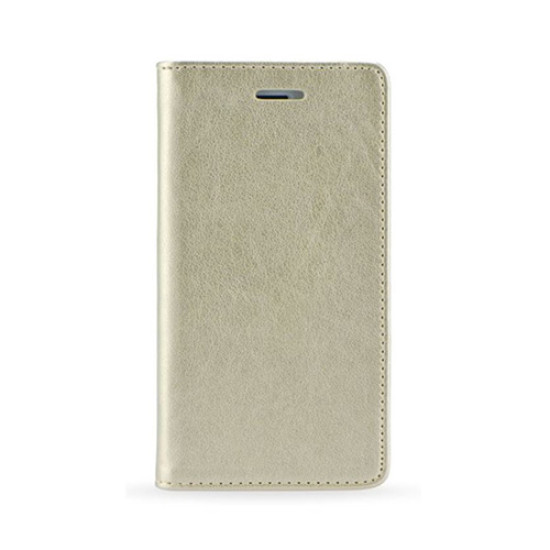 Θήκη OEM Magnet για Apple iPhone 6 Plus, 6S Plus Flip Cover Synthetic Leather Gold