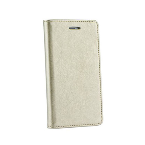 Θήκη OEM Magnet για Apple iPhone 6 Plus, 6S Plus Flip Cover Synthetic Leather Gold