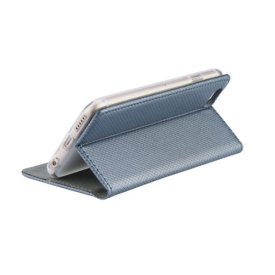 Θήκη OEM Smart Magnet για Apple iPhone 6, 6S Flip Cover Grey