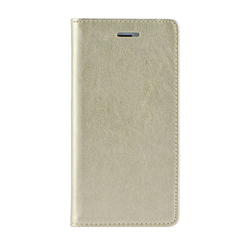 Θήκη OEM Magnet για Apple iPhone 7, 8 Flip Cover Synthetic Leather Gold