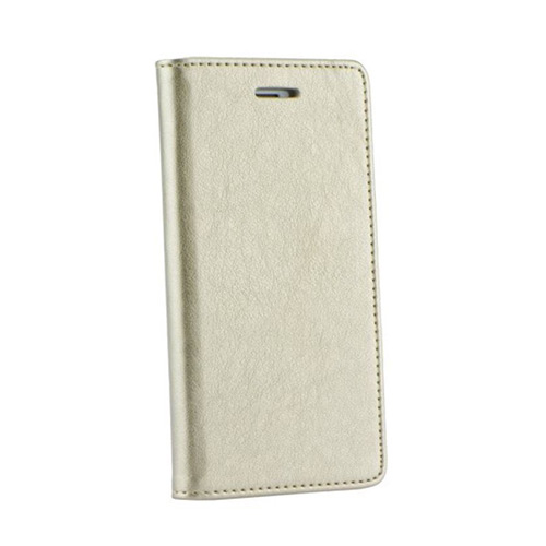 Θήκη OEM Magnet για Apple iPhone 7, 8 Flip Cover Synthetic Leather Gold