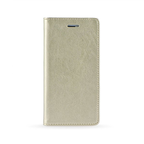 Θήκη OEM Magnet για Apple iPhone 7 Plus, 8 Plus Flip Cover Synthetic Leather Gold