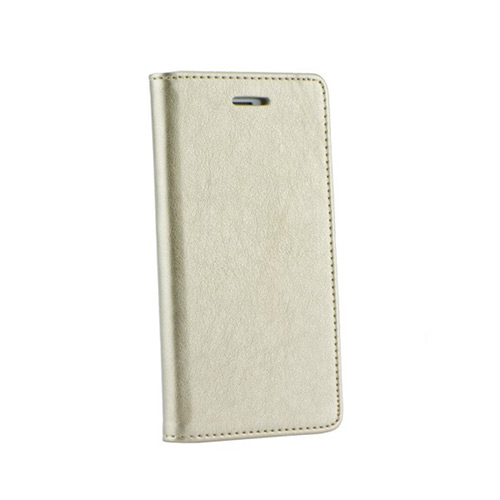 Θήκη OEM Magnet για Apple iPhone 7 Plus, 8 Plus Flip Cover Synthetic Leather Gold